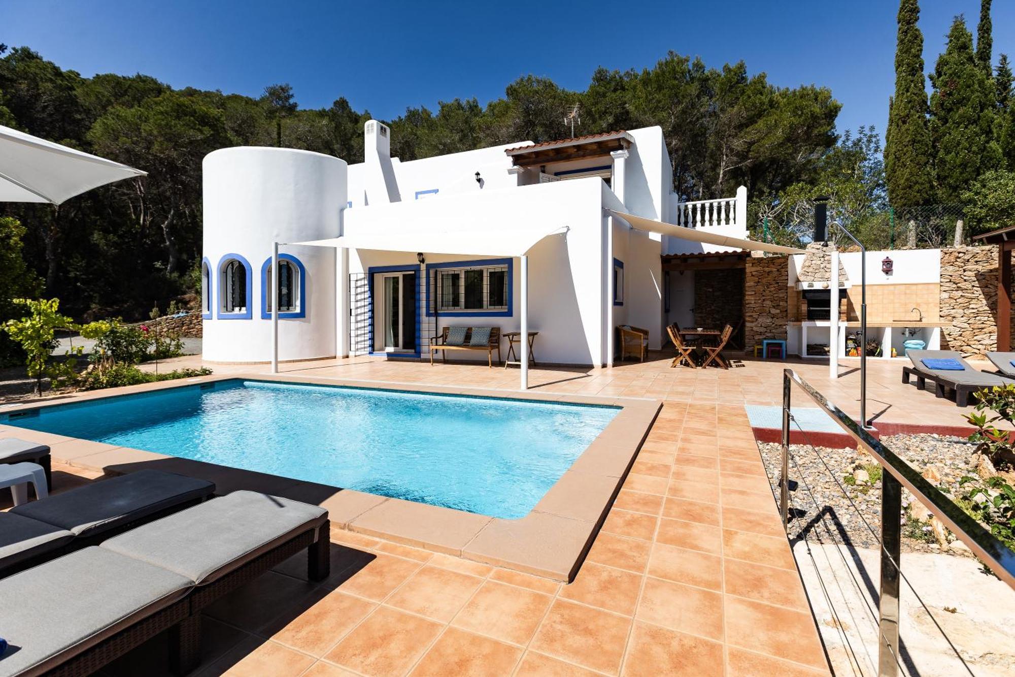 Charming Villa With Pool, Can Toni Mateu. Sant Carles de Peralta Exteriér fotografie