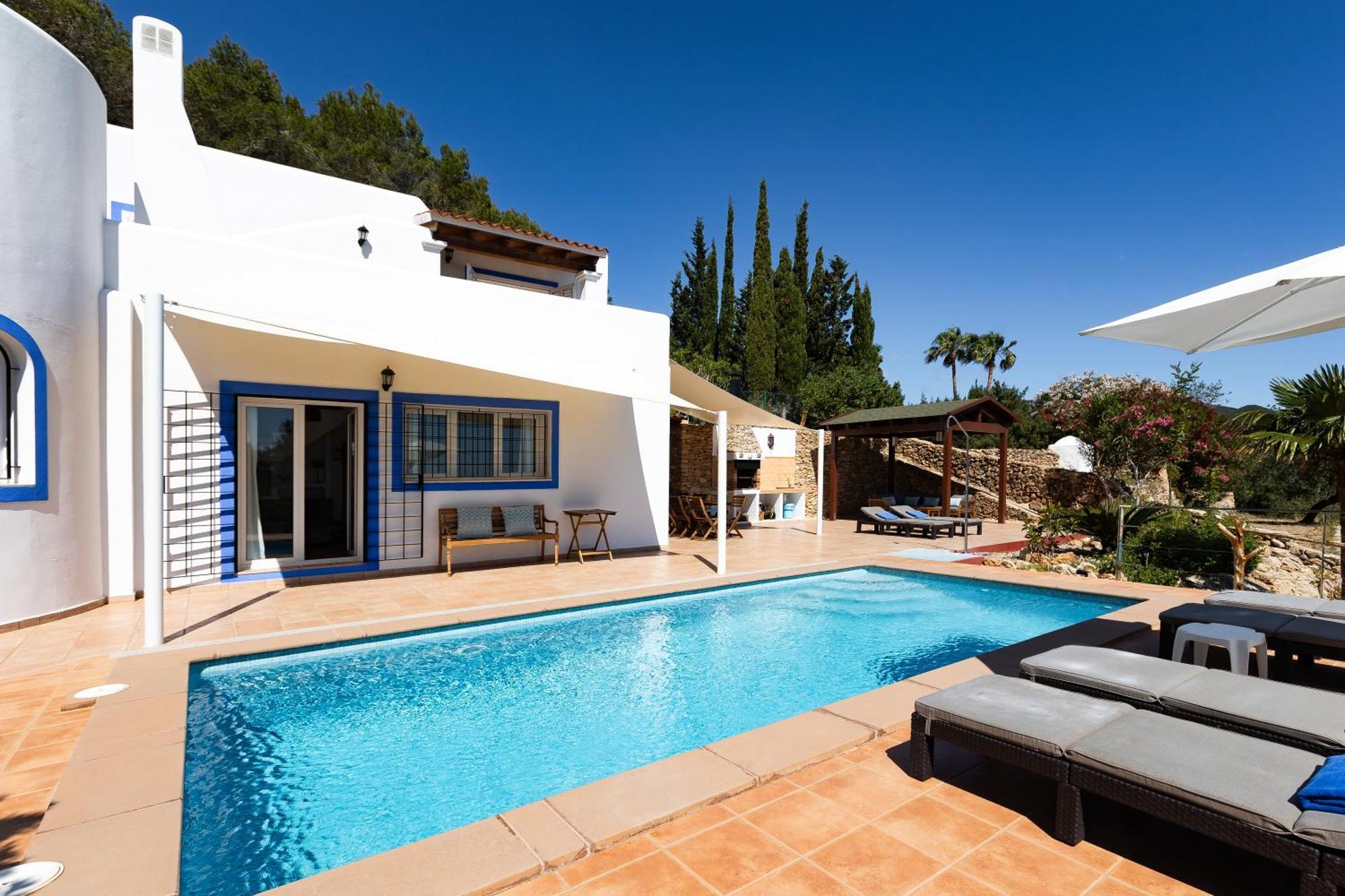 Charming Villa With Pool, Can Toni Mateu. Sant Carles de Peralta Exteriér fotografie